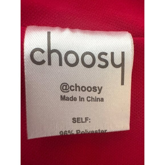 2/$30 NWT Choosy Size 6 Rose Red Sleeveless Halter Crop Top - Picture 10 of 11